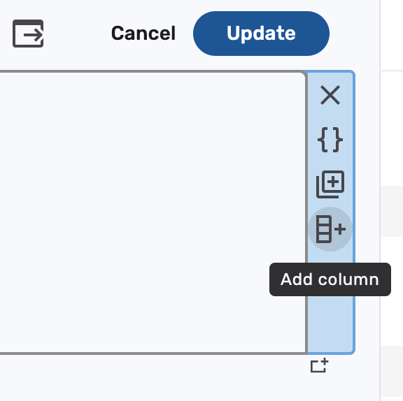 11.32 dashboard builder add column