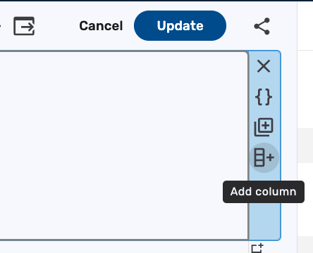 11.32 dashboard builder add column