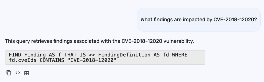 BrinqaIQ CVE Exploration BQL Example 1