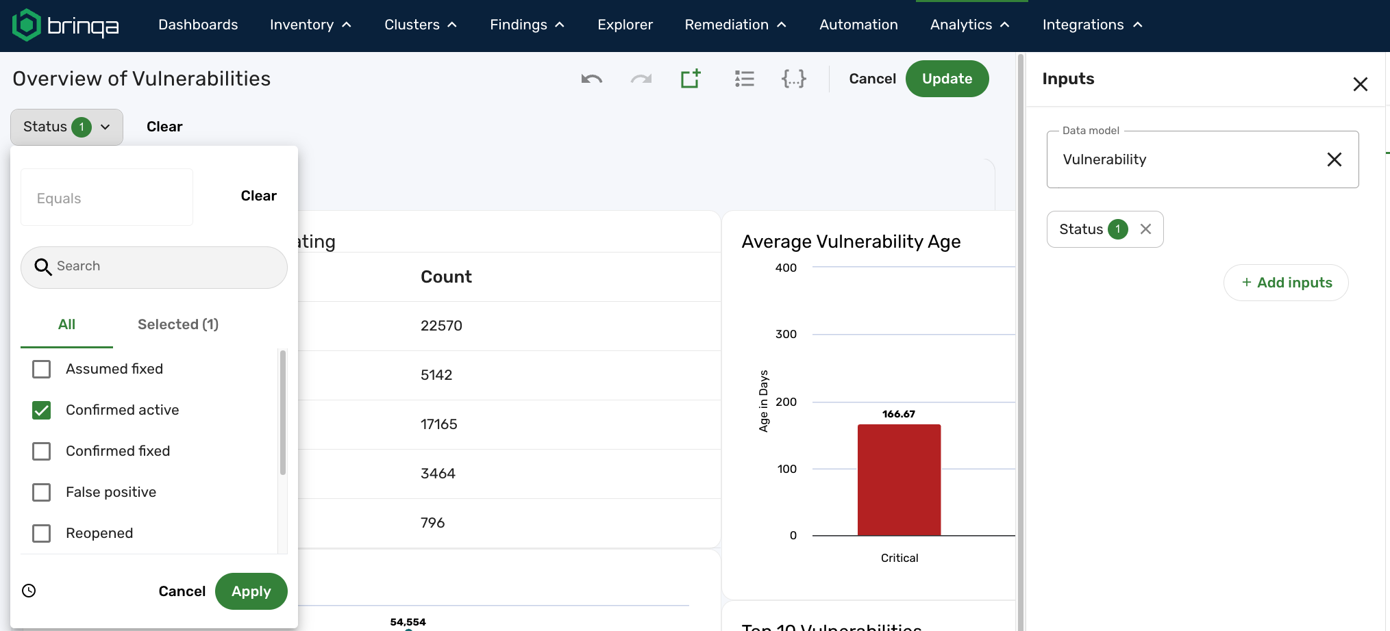 New Input on Report