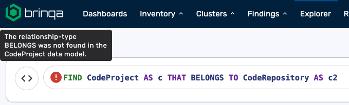 Before creating the reference attribute
